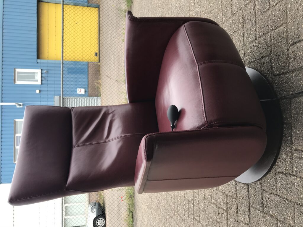 Prominent Relax fauteuil elektrisch Bordeaux rood Sta op stoel Alkmaar